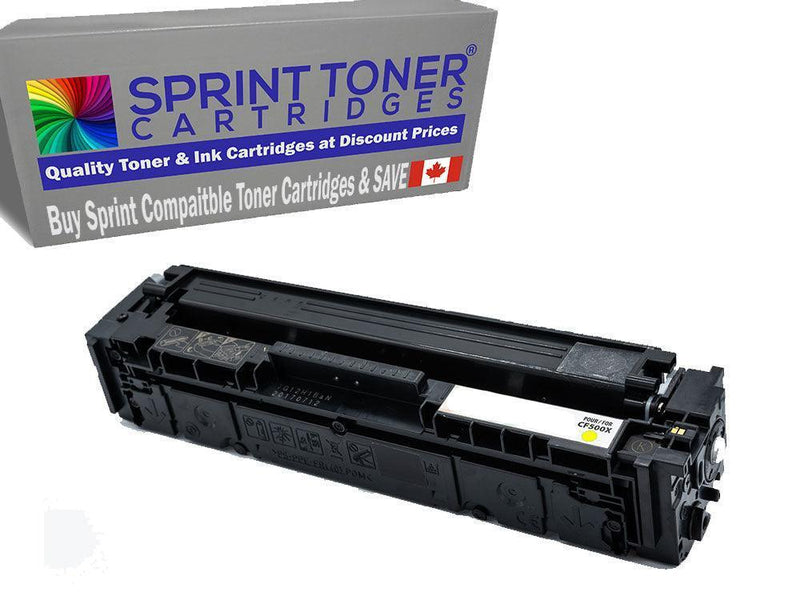 Load image into Gallery viewer, Compatible HP CF502X Yellow Toner Cartridges HP 202X