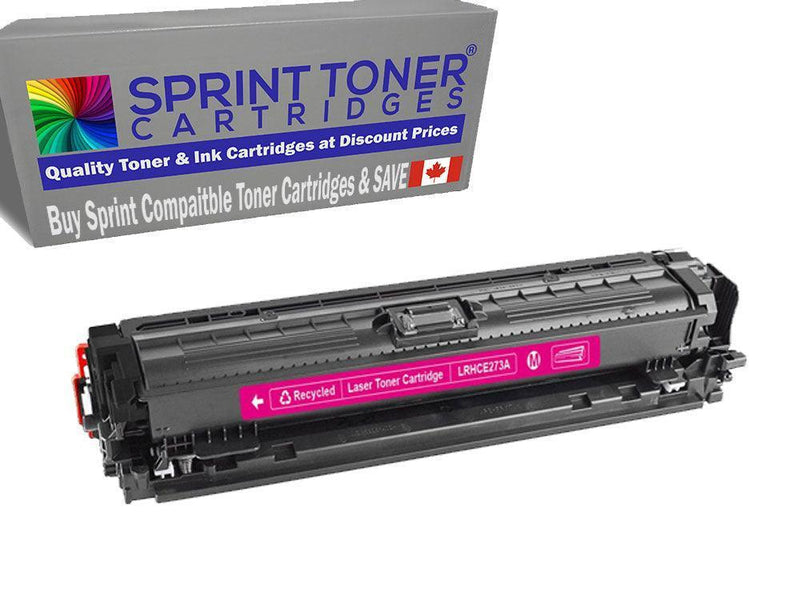 Load image into Gallery viewer, Compatible Magenta CE273A Toner Cartridge, HP 650A - SprintToner -{ product.title }} , Hp Compatible Toner Cartridges , Sprint Toner , CE273A,compatible hp toner cartridges,CP5525DN,CP5525N,CP5525XH,HP,HP 650A,HP CE273,Hp Colour laserjet Enterprise Printers,Hp Compatible laserjet printers,Hp Compatible Replacement Toner Cartridges,HP LaserJet Pro printers,Hp Printers: HP Color LaserJet Enterprise CP5520,hp273a,HP650A,M750DN,M750N,M750XH,toner compatible hp , SprintToner , sprinttonercartridges.com