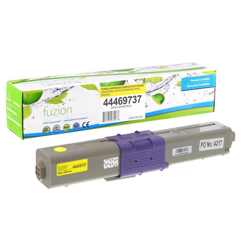 Load image into Gallery viewer, Compatible OKIDATA 44469737 Laser Toner Cartridge Yellow - SprintToner -{ product.title }} , Okidata Compatible Toner Cartridges , Sprint Toner , 44469737,44469738 toners,44469739,cx 27311MFP toners,Okidata,okidata 44469737 yellow toner,okidata 44469738 magenta toner,Okidata 44469739 Cyan toner cartridges.,okidata 44469813,Okidata compatible replacement aftermarket toner cartridge,okidata compatible toner,okidata cx2731mfp magenta toner,okidata CX2731MFP toners , SprintToner , sprinttonercartridges.com