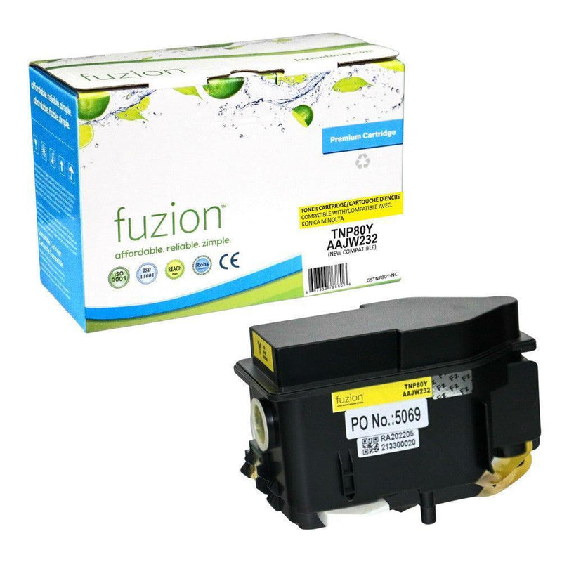 Load image into Gallery viewer, Konica Minolta TNP80 Compatible Toner - Yellow TNP80Y