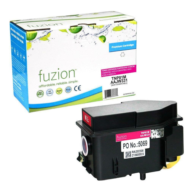 Load image into Gallery viewer, Konica Minolta TNP81M Compatible Toner - Magenta bizhub C3300I, bizhub C4000I - SprintToner -{ product.title }} , konica minolta compatible toner cartridges , Sprint Toner , AAJW131, AAJW231, AAJW331, bizhub C3300I, bizhub C4000I, bizhub C4000I printers, konica, konica minolta, konica minolta compatible toner cartridges, Konica Minolta printers, konica minolta toners, konica TNP81, tnp81bk, TNP81M, TNP81M AAJW331 magenta toners, tnp81y, tnp81y AAJW231 yellow toner , SprintToner , sprinttonercartridges.com