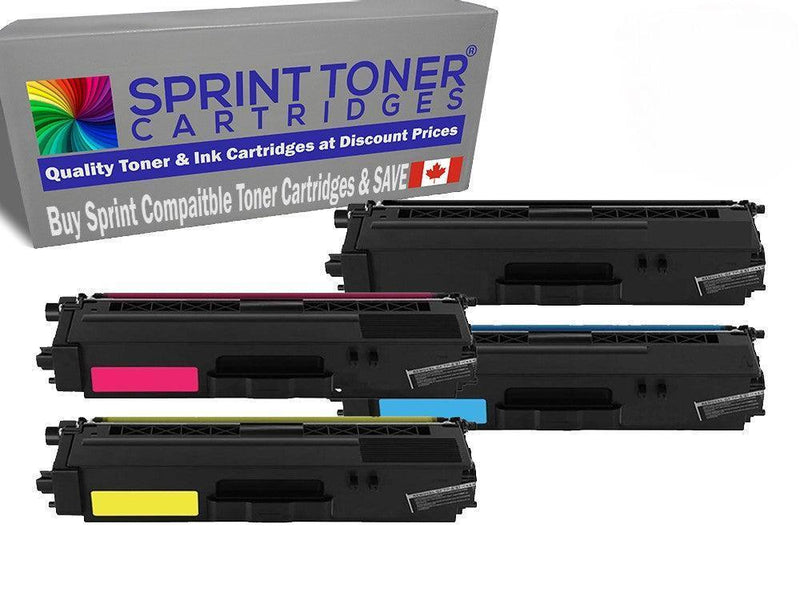 Load image into Gallery viewer, 4 Pack Brother TN433, Compatible High Yield Toner Cartridges Colour Set, - SprintToner