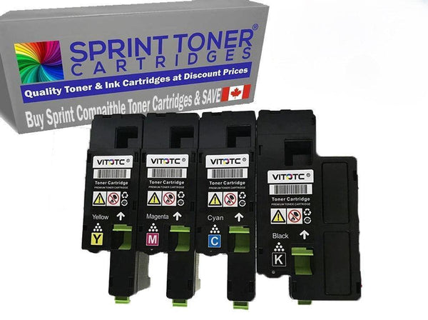 Set 4x alternatief Toner voor Xerox Phaser 6020 6020bi 6022 6027 Workcentre 6025 6027 WC6025 Set 4x alternatief Toner voor Xerox Phaser 6020 6020bi 6022 6027 Workcentre 6025 6027 WC6025