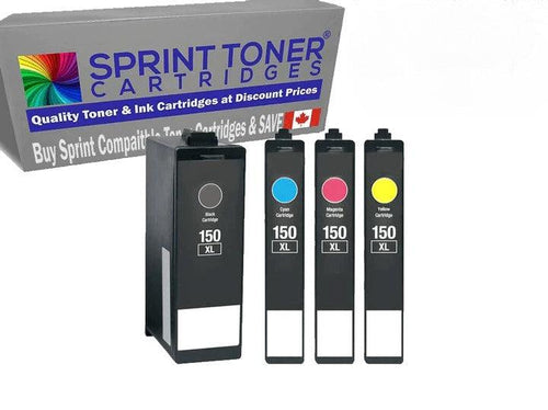 Combo 4 Pack Compatible with Lexmark 150XL Inks cartridges HIGH YIELD [Low Price] - SprintToner -{ product.title }} , Toner Cartridges , SprintToner , 14N1614,14N1615,14N1616,14N1618,150XL,4 pack,715,910,915,IBM,Lexmark,lexmark 150xl,lexmark 150xl inks,lexmark compatible replacement toner cartridges,lexmark compatible toner cartridges,lexmark inks,lexmark laser printers,Lexmark Toner,Lowest price for Lexmark 150XL inks in canada,S315,S415,S515 , SprintToner , sprinttonercartridges.com