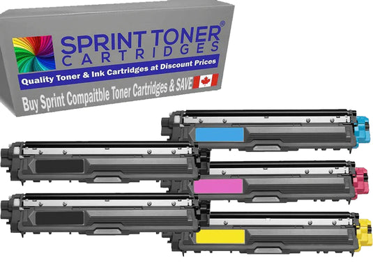 Compatible Canon 054H Toner  High Yield  5 Pack