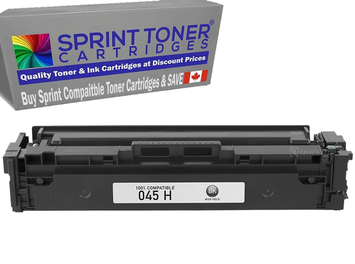 Compatible Canon 045HK Black Toner Cartridges, 1246C001