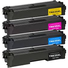 Load image into Gallery viewer, Brother TN635XL Compatible High yield Set - 4 toners
