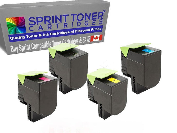 Combo Compatible with Lexmark CX410 / CX510 Toner Cartridge.