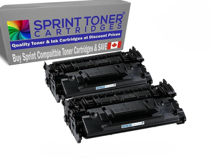 Compatible Canon 052H Toner Cartridge 2199C001 - High Yield 2 pack