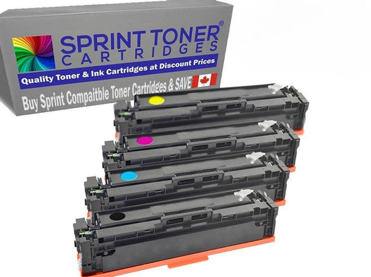 Compatible HP 305A Toner Cartridge Set  CE410X, CE411A, CE412A, CE413A combo set