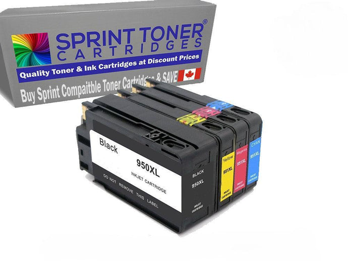 Compatible HP 950XL. 951XL Ink Cartridges. 4 Pack, Office Jet Pro Printers