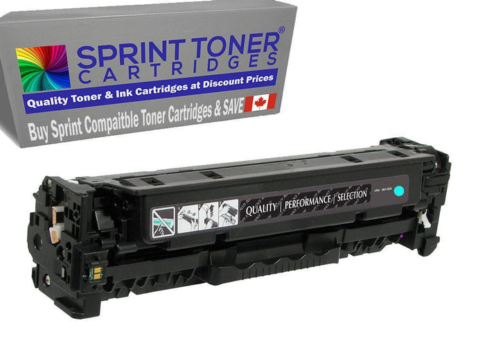 Compatible HP CC531A CYAN Toner Cartridge, 304A