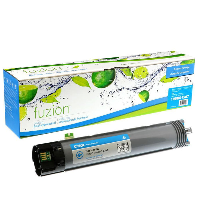 Compatible Xerox Phaser 6700, Cyan Toner Cartridge 106R01507