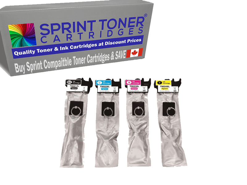 Load image into Gallery viewer, Epson T902XL Compatible HY Ink 4 Pack B/C/Y/M - SprintToner -{ product.title }} , Epson Compatible , SprintToner , 902xL, Compatible with Epson WorkForce Pro Printers: WF-C5210 WF-C5290 WF-C5710 WF-C5790, Epson compatible toners, Epson ink workforce, Epson T902XL inks compatible, T902XL, T902XL320, WF-5210, WF-C5290, WF-C5710, WF-C5790 , SprintToner , sprinttonercartridges.com
