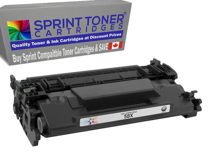 HP CF258X With Chip Compatible Toner Cartridge 1 Pack - SprintToner -{ product.title }} , HP Compatible Toner Cartridges , SprintToner , 258x 58x, 58x, avec puce chip included with chip, cf-258x, cf258x, chip included, HP, Hp Compatible laserjet printers, Hp Compatible Replacement Toner Cartridges, Hp laserjet printers, HP LaserJet Pro printers, HP Laserjet Pro Printers: M404n; M404dn; M404dw; M404; MFP M428fdn; M428fdw; M428., hp58x, with chip , SprintToner , sprinttonercartridges.com