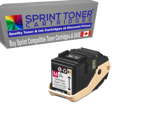 Compatible Xerox 7100 Magenta 106R02600 Toner Cartridge