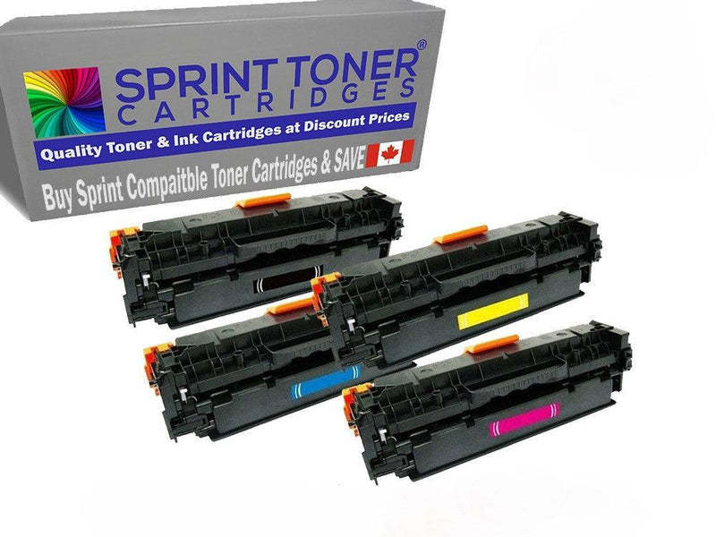 Load image into Gallery viewer, Compatible 4 Pack Canon 131A/X  Colour Combo Toner Cartridges  SET - SprintToner
