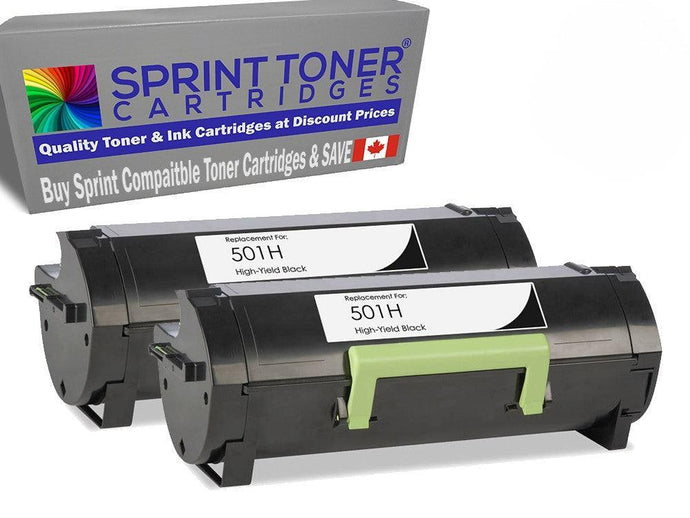 Compatible Lexmark 50F1H00, Toner Cartridge. 2 Pack - SprintToner -{ product.title }} , lexmark compatible toner cartridges , SprintToner , 2 pack,501,501F1H00 compatible toner,501H,502H,50F1H00,50F1H00 toner,50F1H00 toner cartridge,lexmark 501,lexmark compatible replacement toner cartridges,lexmark ms310 toner,lexmark ms410d toner,lexmark ms510dn toner,lexmark ms610de toner,MS310d,MS310dn,MS410d,MS410dn,MS510dn,MS610de,MS610dn,MS610dte,MS610dtn,twin pack , SprintToner , sprinttonercartridges.com