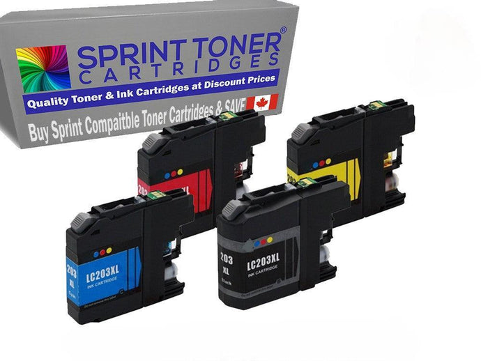 Compatible Set Brother LC203 / LC-203 Ink Cartridges 4 Pack Colour Set - SprintToner -{ product.title }} , Brother Compatible Toner Cartridges , SprintToner , Brother,Brother compatible replacement ink cartridges,Inkjet,LC-203,LC203,LC209BK,LC209C,LC209M,LC209Y,MFC-J4320DW,MFC-J4420DW,MFC-J460DW,MFC-J4620DW,MFC-J480DW,MFC-J485DW,MFC-J5520DW,MFC-J5620DW,MFC-J5720DW,MFC-J680DW,MFC-J880DW,MFC-J885DW , SprintToner , sprinttonercartridges.com