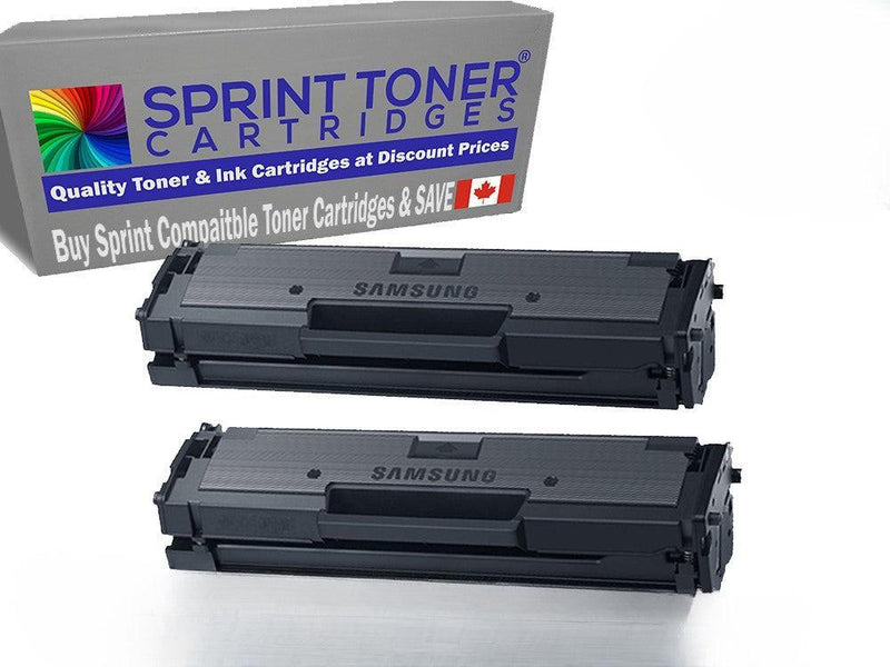 Load image into Gallery viewer, 2 Pack Compatible with ,, MLTD111S Black Toner Cartridge  Samsung Xpress Printers. - SprintToner
